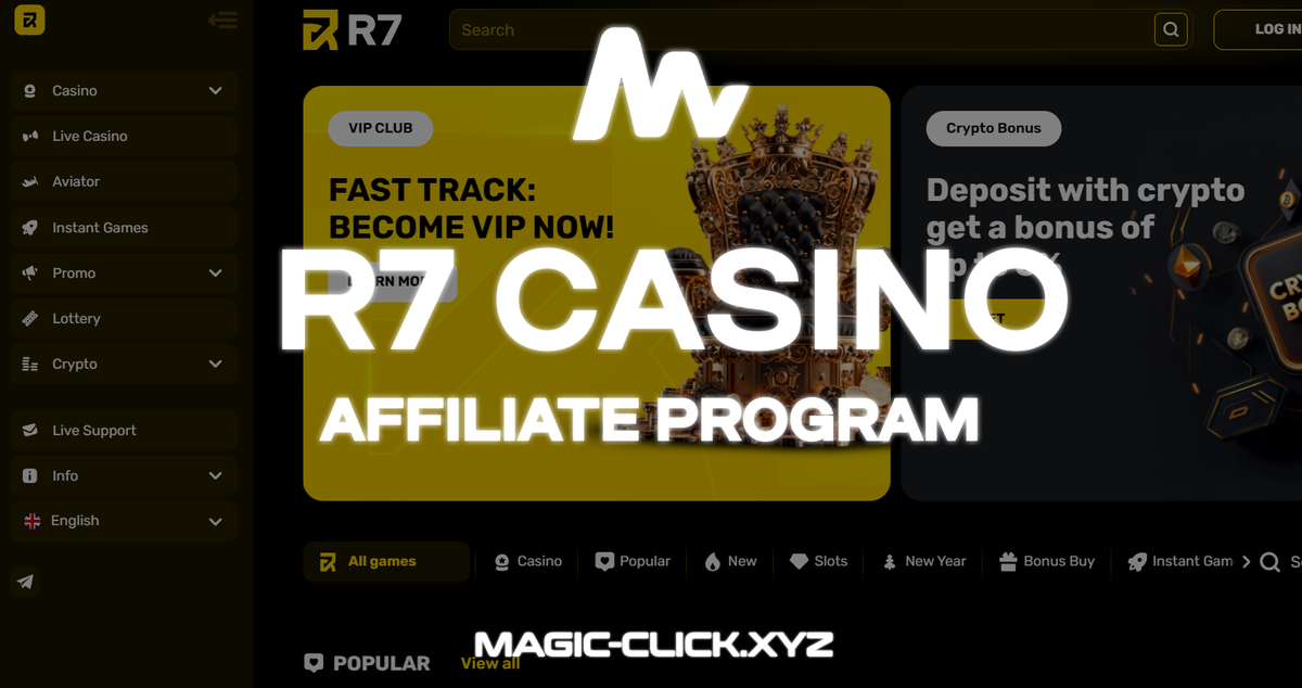 R7 Casino affiliate program