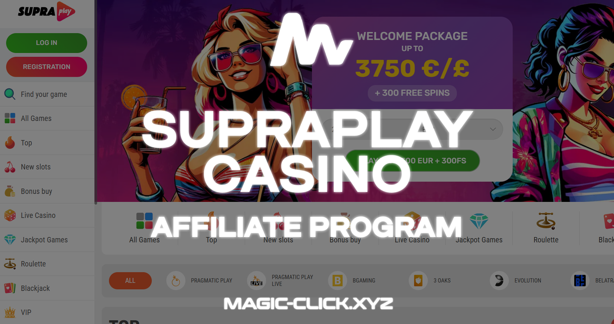 SUPRAPLAY CASINO AFFILIATE PROGRAM