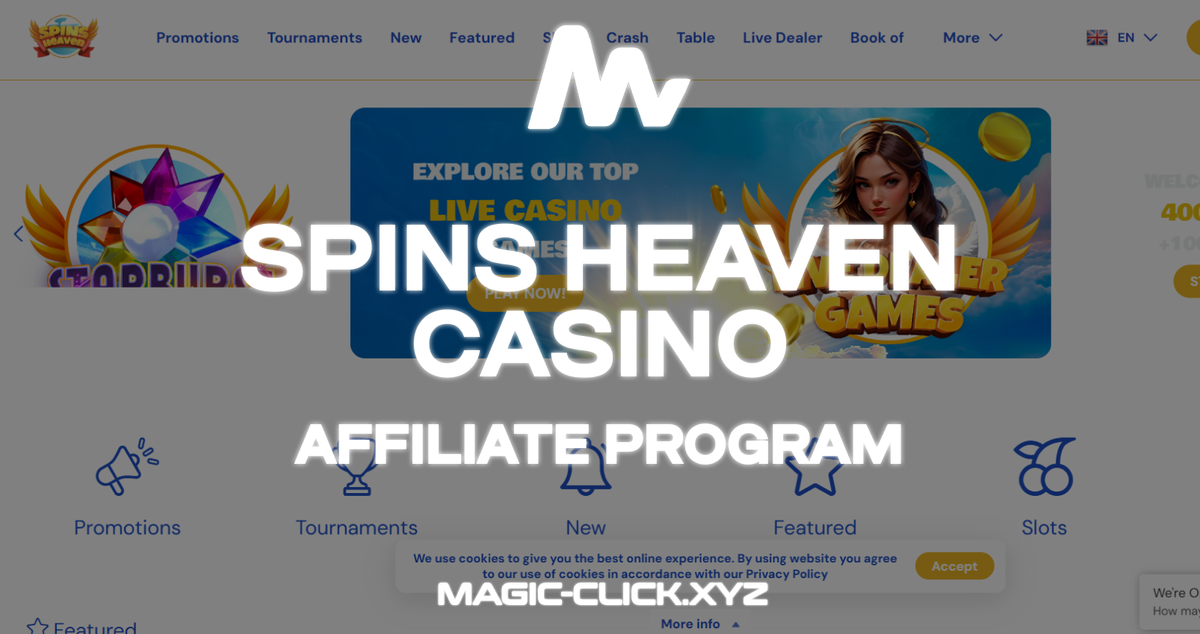 Spins Heaven Casino Affiliate Program