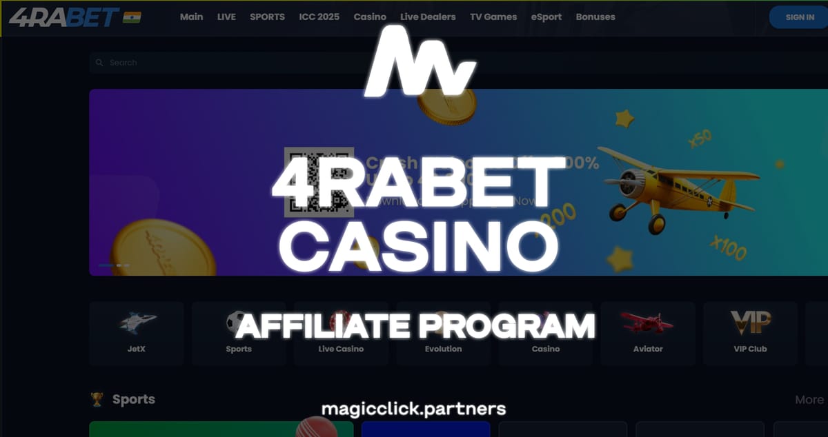 4RaBet Casino Affiliate Program