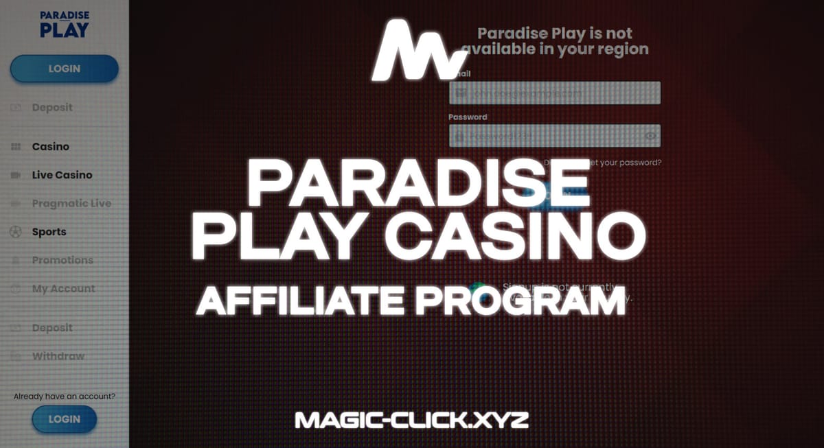 Paradise play casino affiliate program