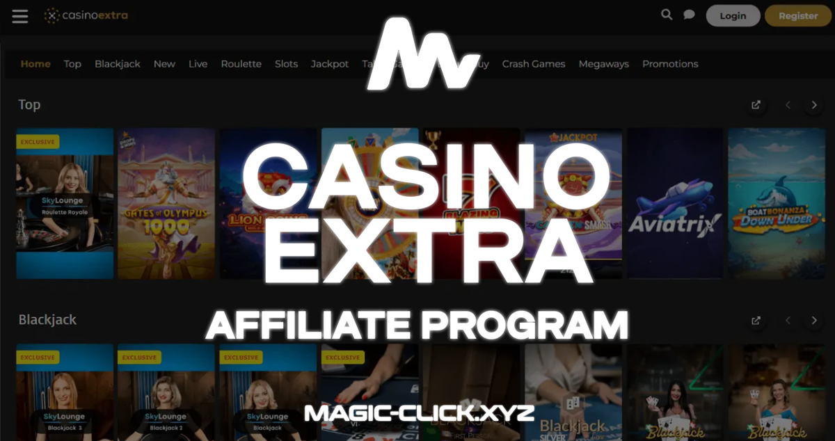 Casino extra affiliate program