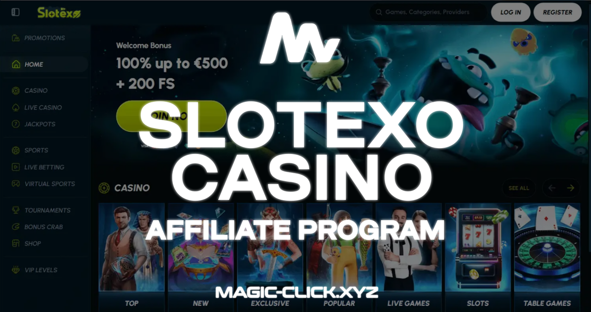 Slotexo Casino Affiliate Program