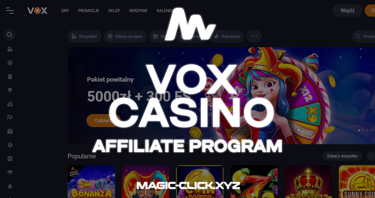 VOX CASINO AFFILIATE PROGRAM