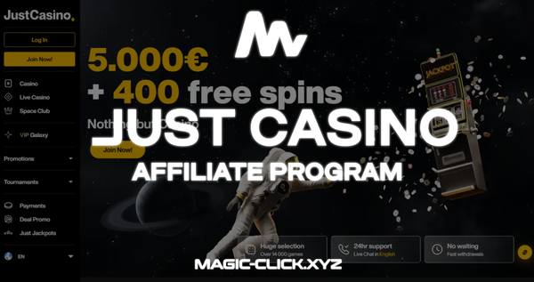 Just Casino - Affiliate Program