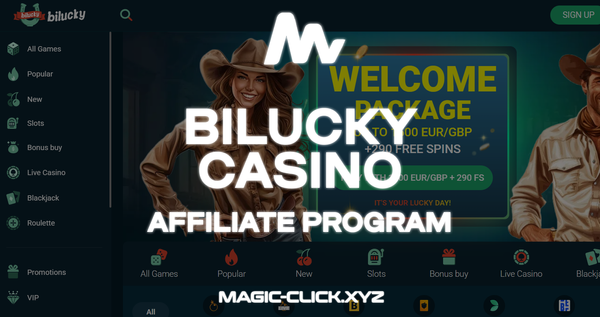 Bilucky Casino Affiliate Program