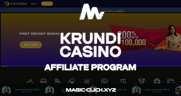 KRUNDI CASINO AFFILIATE PROGRAM