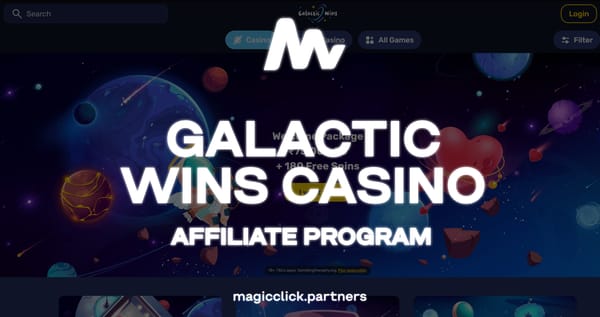 Galactic Wins Casino Affiliate Program