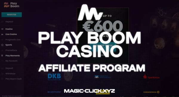 Play Boom Casino Affiliate Program