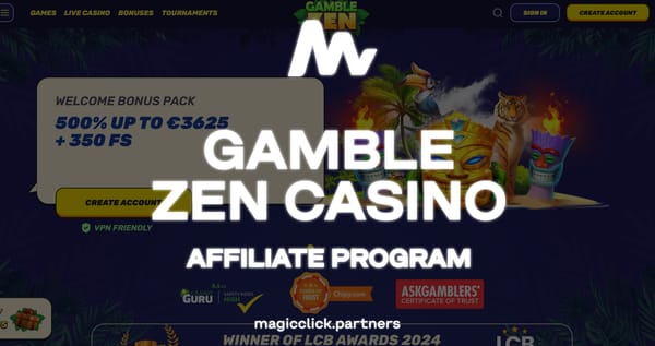 Gamblezen casino affiliate program