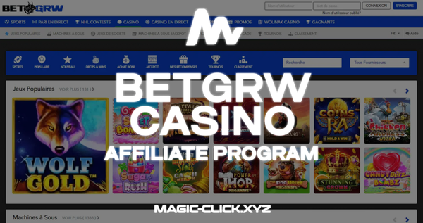 BETGRW CASINO AFFILIATE PROGRAM